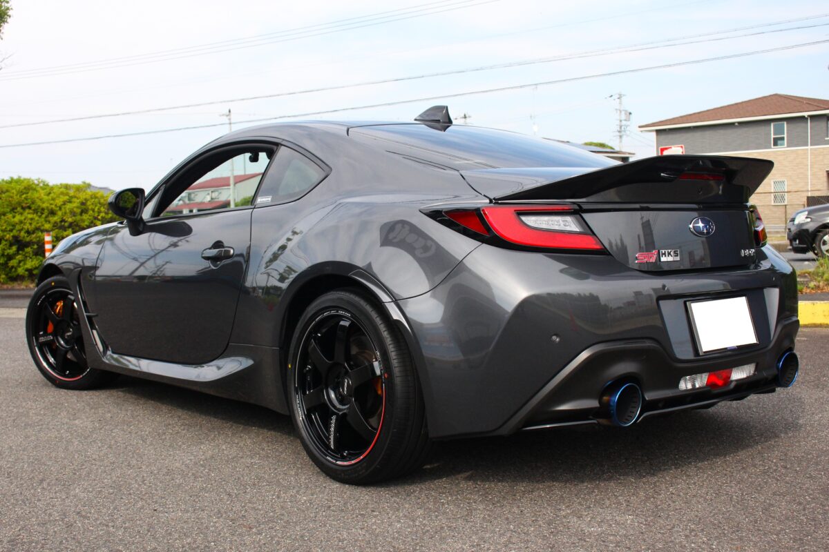 純正車高でブレンボを避けるには？BRZ(ZD8)にTE37SAGA S-plus