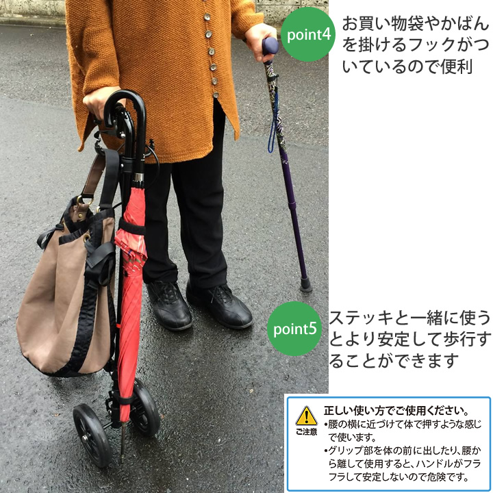 ハンドレールステッキ2 フジホーム WB5135 WB5134 商品詳細｜介護
