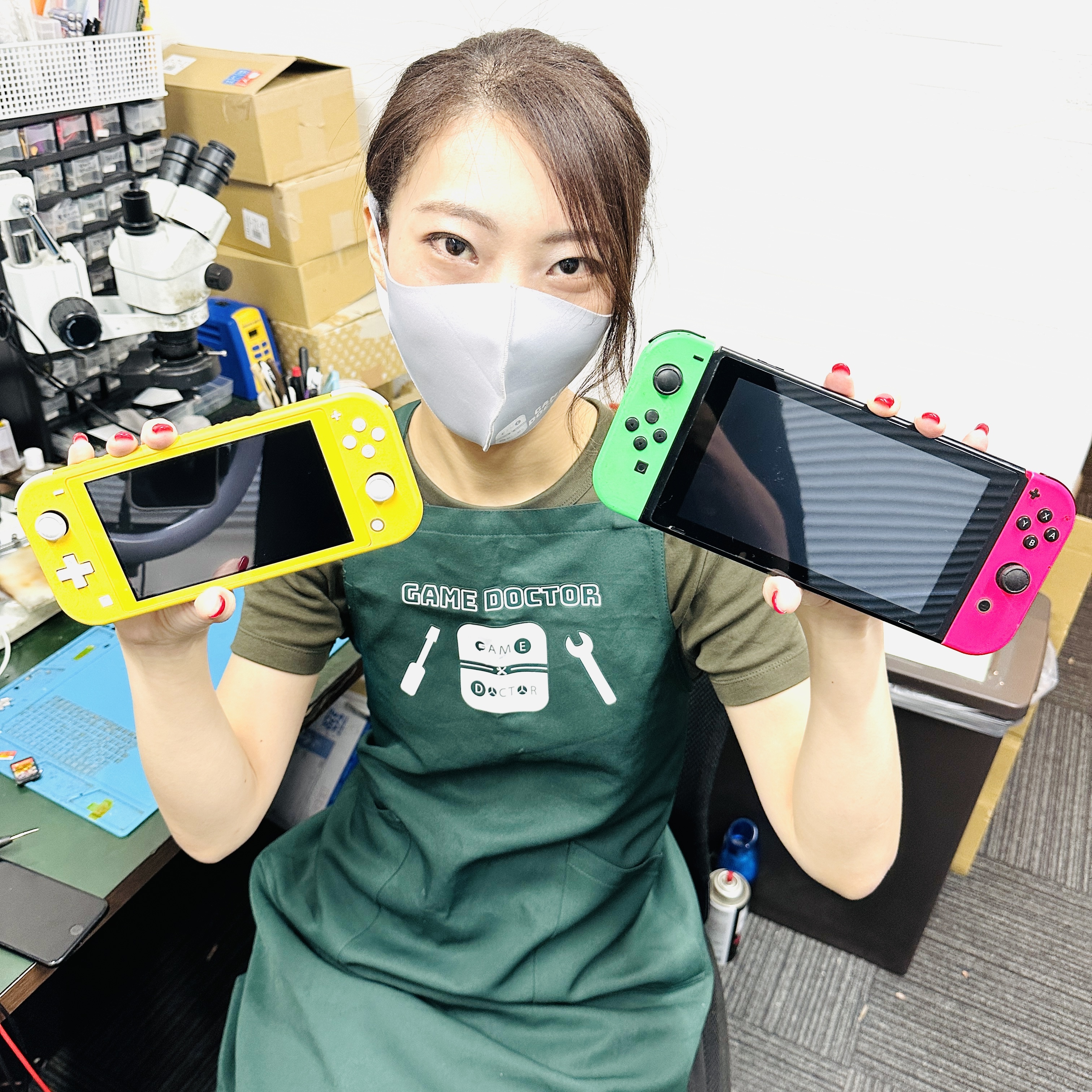 Nintendo Switchの修理専門業者「ゲームドクター」が 冬休み期間限定の