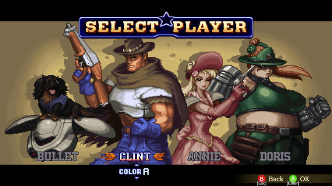 懐かしのガンシューリメイク『ワイルドガンズ リローデッド』Steam版