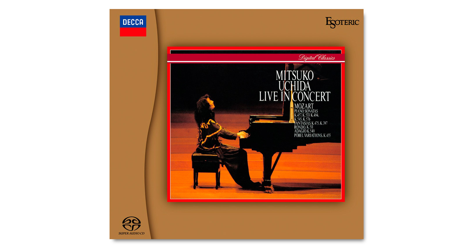 Mitsuko Uchida – Mozart Live in Concert | 特長 | エソテリック