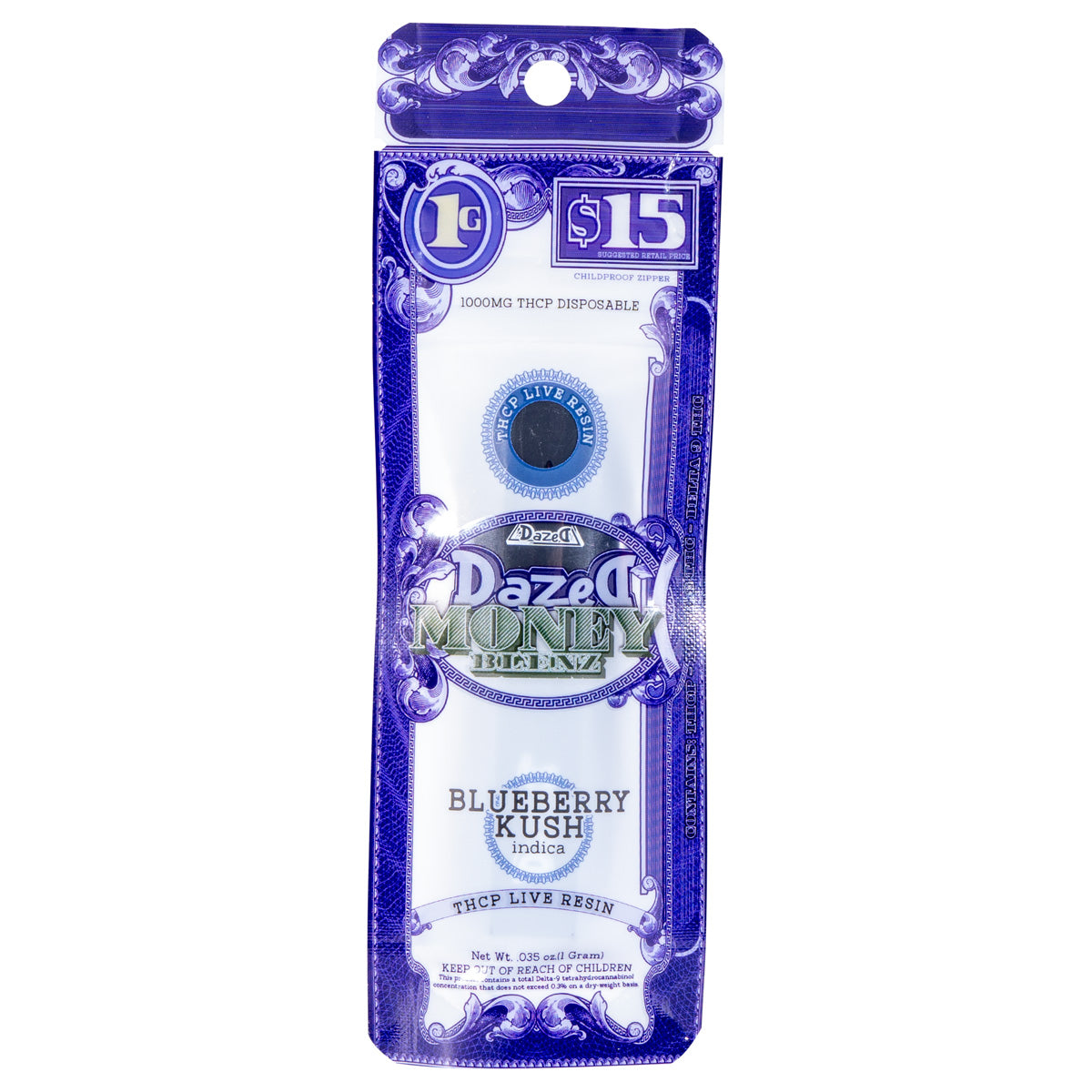 Ghost Train Haze Money Blenz Disposable [1G]