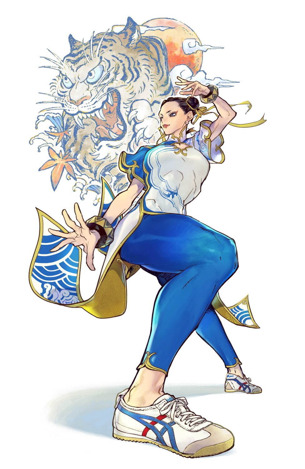 写真6/9｜オニツカタイガー「ストリートファイター6」コラボTシャツ