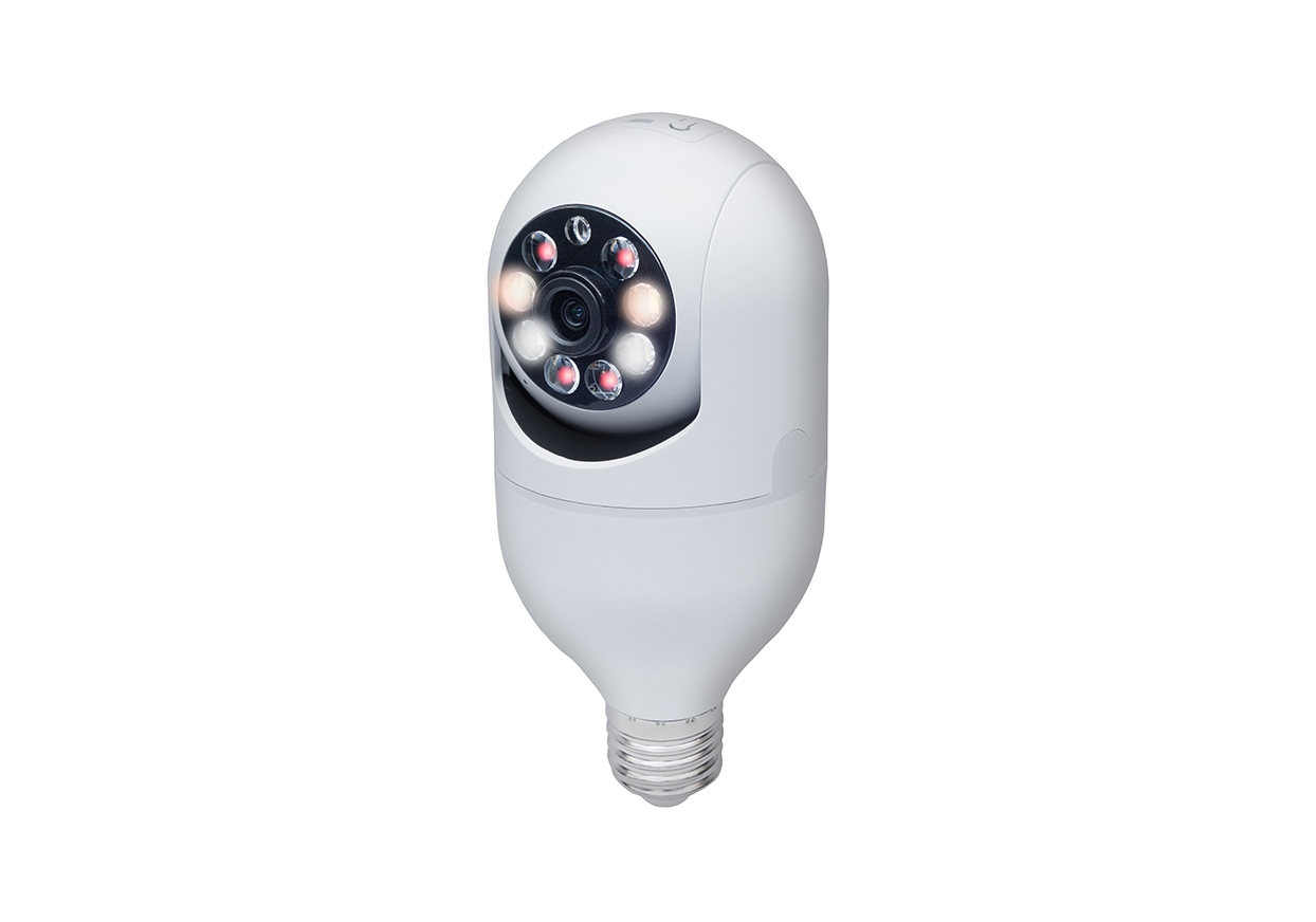 スマートカメラ 電球型 LED/首振 – カシムラ