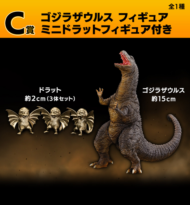 一番くじ ゴジラ 大怪獣列伝G」全ラインナップ公開！ラストワン賞は
