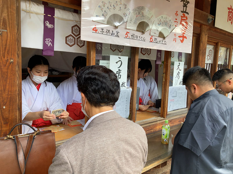 毎年この日恒例の『桟敷席券』が発売されました｜山笠ニュース ｜山笠ナビ