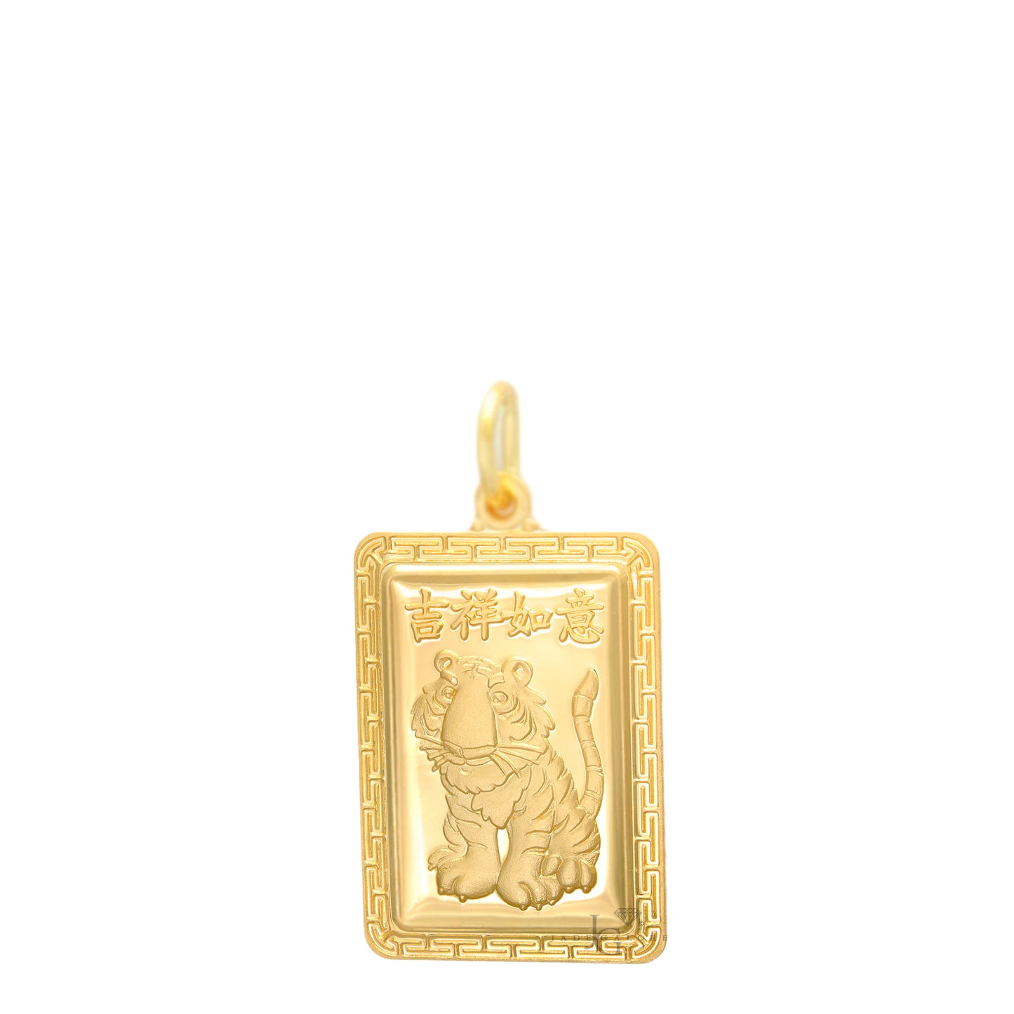 24k 純金– 標記為“ Tiger ” – JGJC