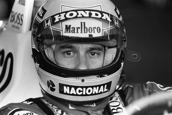 F1日本GPに臨むアイルトン・セナ（三重…：ホンダ、F1挑戦の歴史