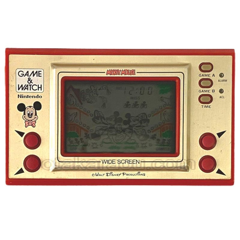 ゲームウォッチ『ミッキーマウス-3』中古販売｜任天堂LCDゲーム・携帯