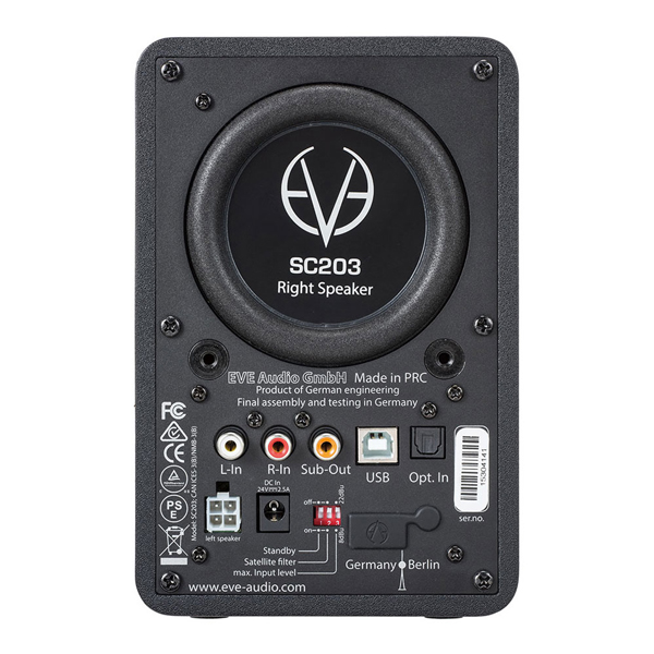 EVE Audioのコンパクトで高品質なモニタースピーカーSC203をご紹介