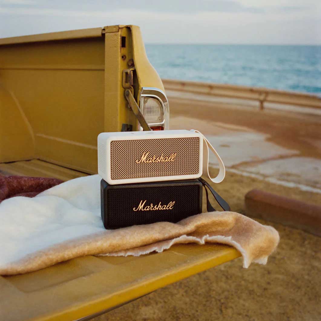 Marshall Middleton スピーカー クリーム(クリーム)：テック