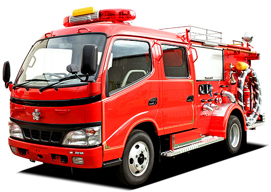 株式会社モリタ｜消防車｜消防ポンプ自動車 CD-I型Btype