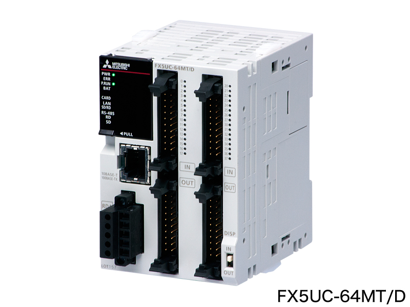 FX5UC-64MT/D Features MELSEC iQ-F Series Programmable Controllers