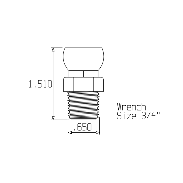 51804 – 3/8″ NPT Connector – Pack of 4 | Loc-Line