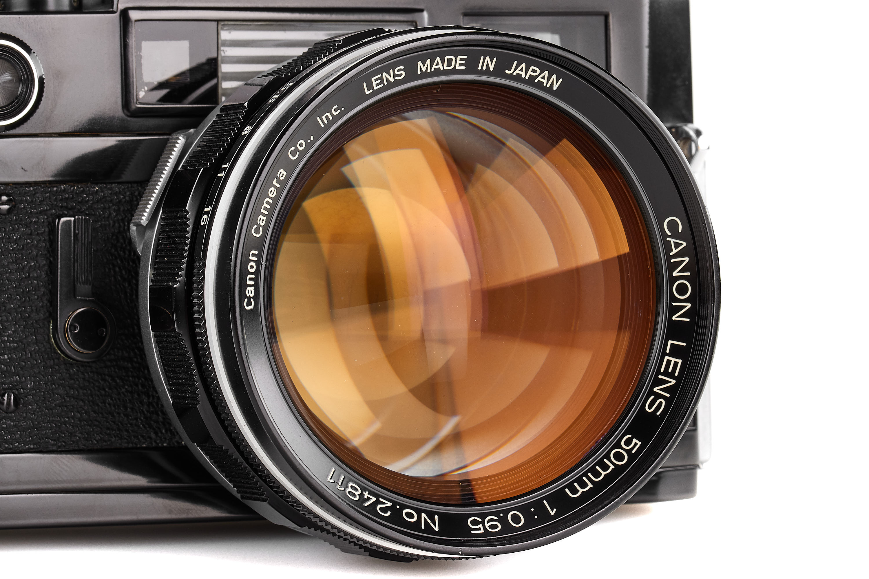 Canon 7s black paint with 0.95/50mm * | A01319