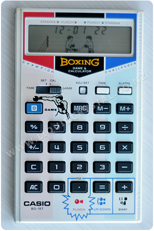 Casio BG-15T boxing calculator | Liquid Crystal