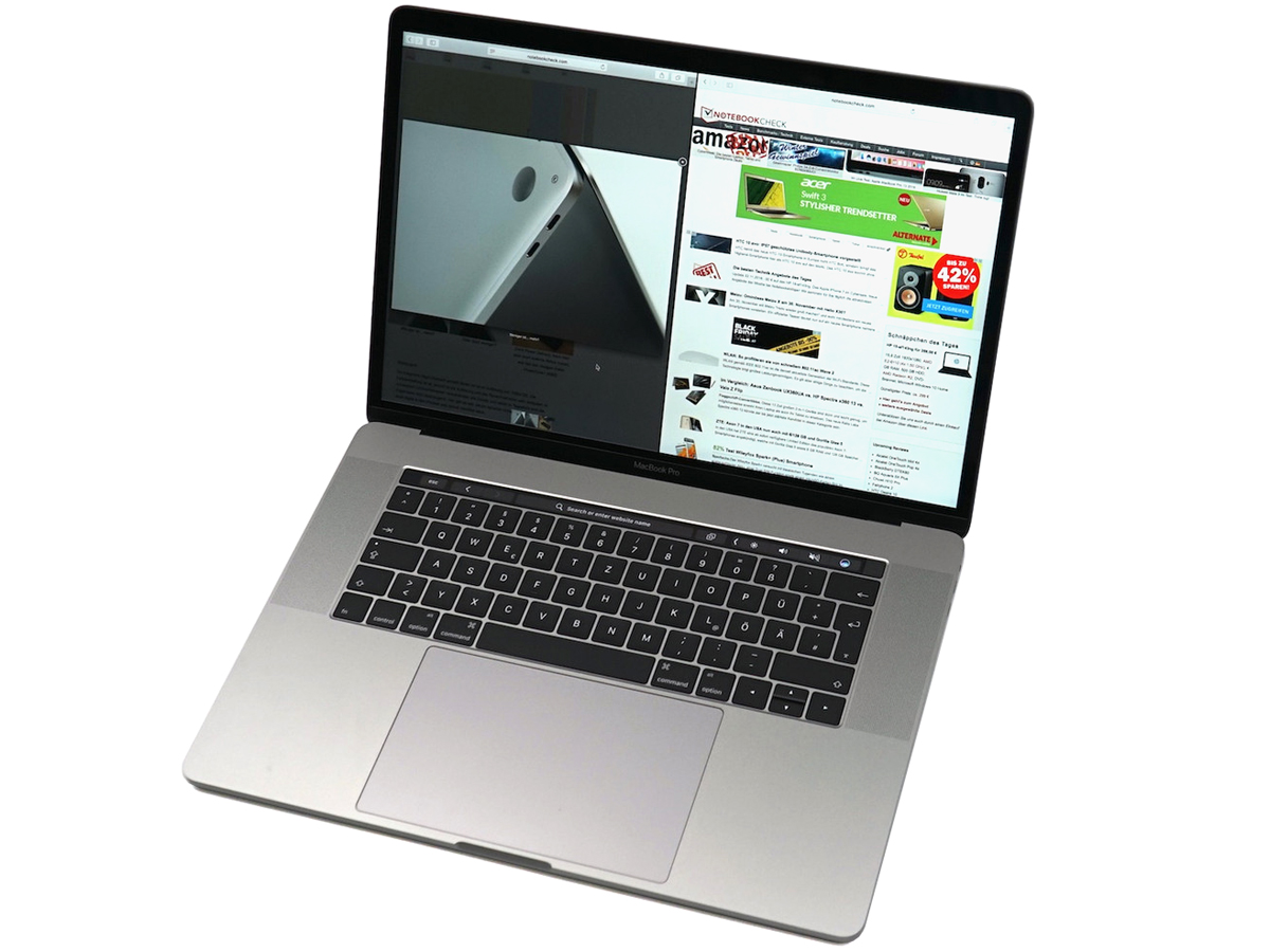 Apple MacBook Pro 15 2017 (2.8 GHz, 555) - Notebookcheck-tr.com