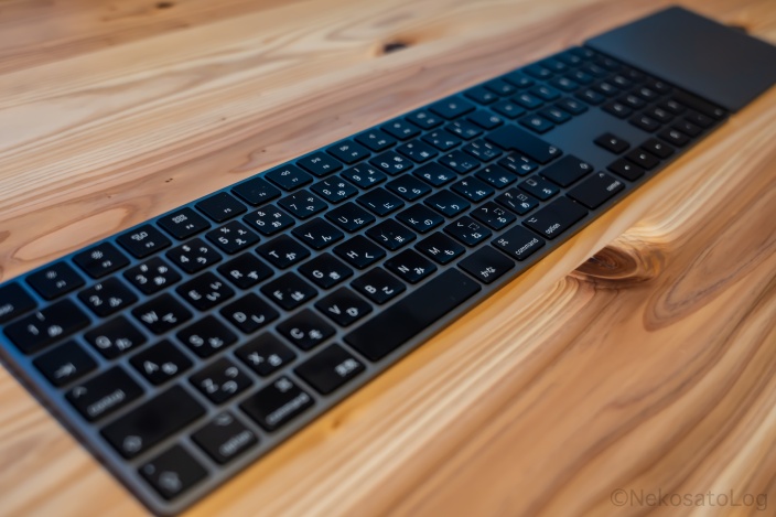 レビュー Magic Keyboard スペースグレイ】スペースグレイで揃えると