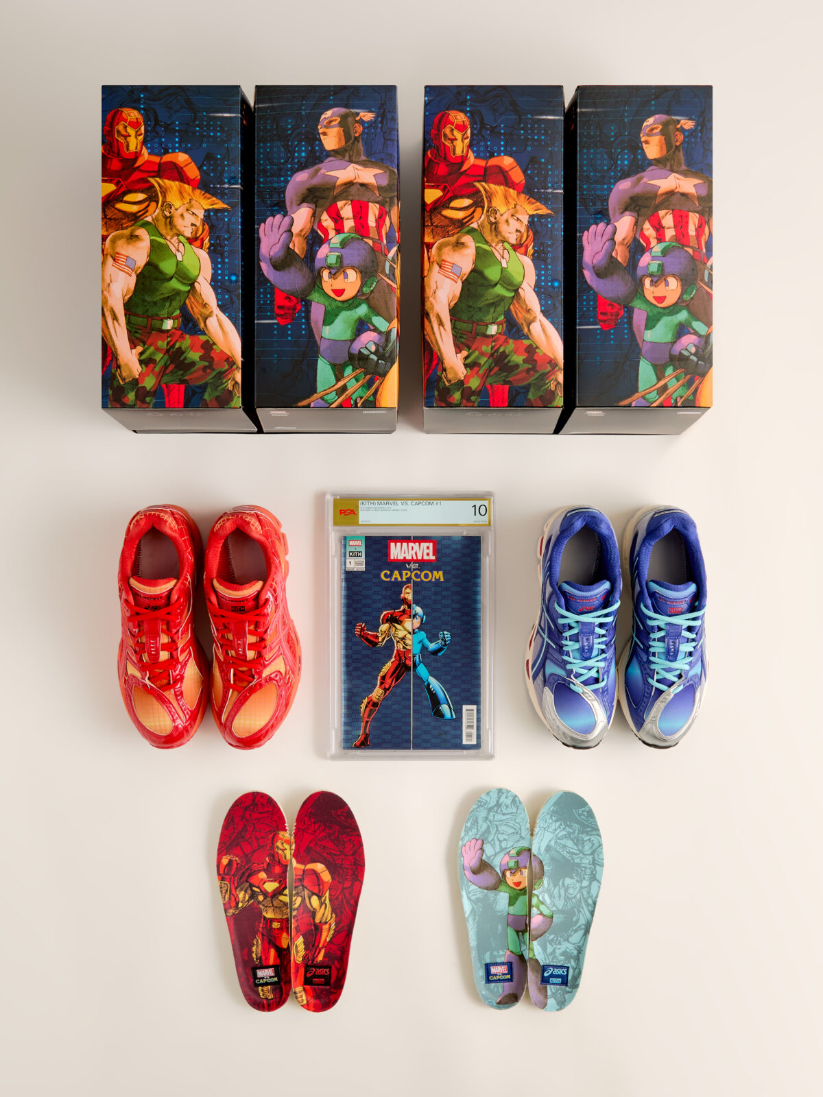 KITH x Marvel vs. Capcom x ASICS GEL-NIMBUS 10.1 