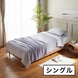 シングル＞モリリン 柔らかで贅沢な掛け心地 洗える！ なめらかシルク