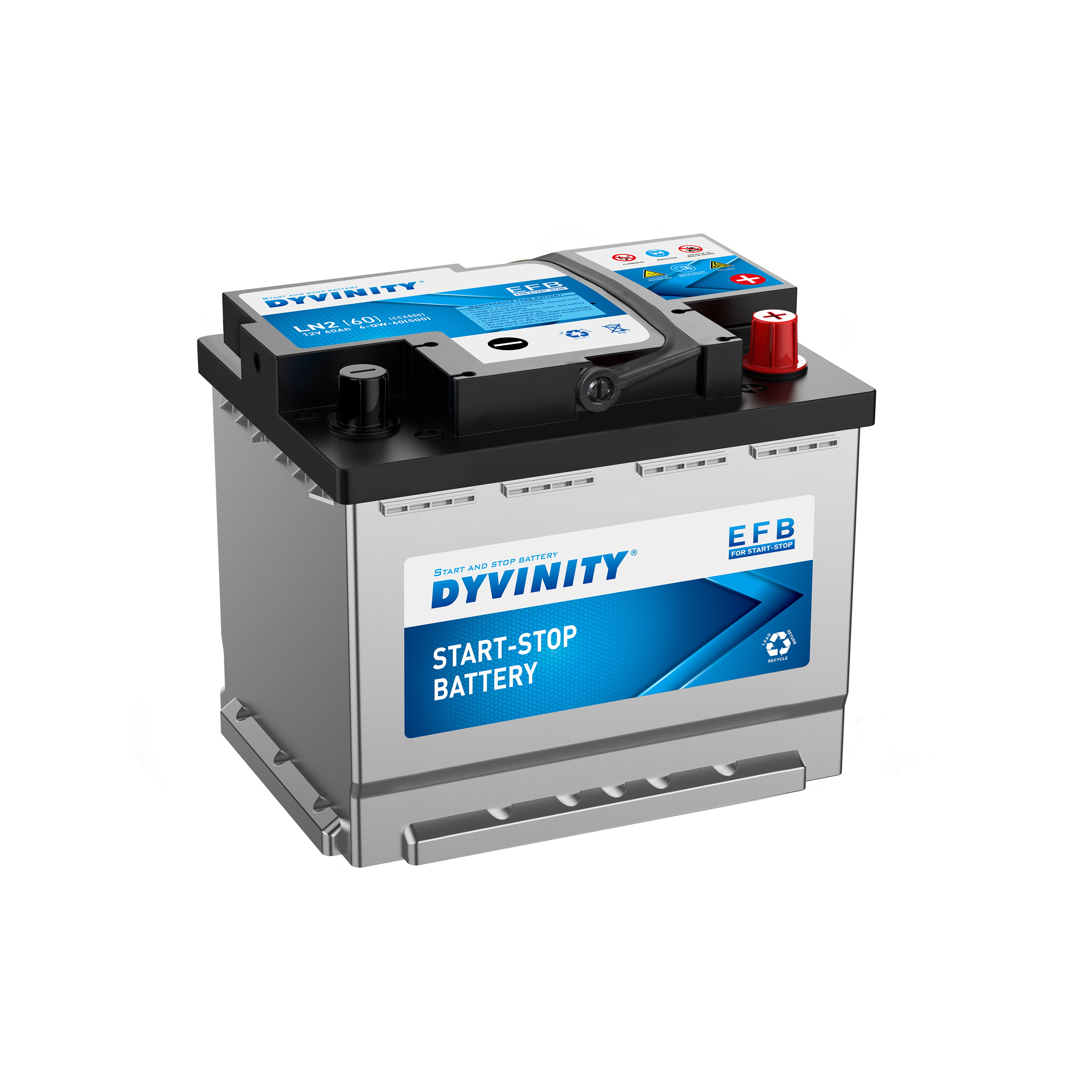 EFB-60/H5(LN2) Start & Stop Battery - Spaceflightpower