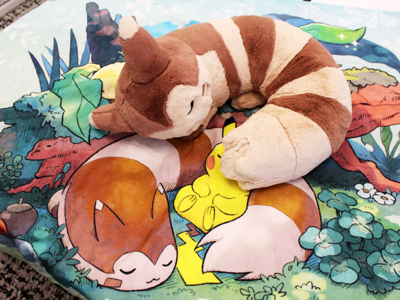 ピカチュウと森のなかまたちの素敵な出会い！ ナチュラルな雰囲気の