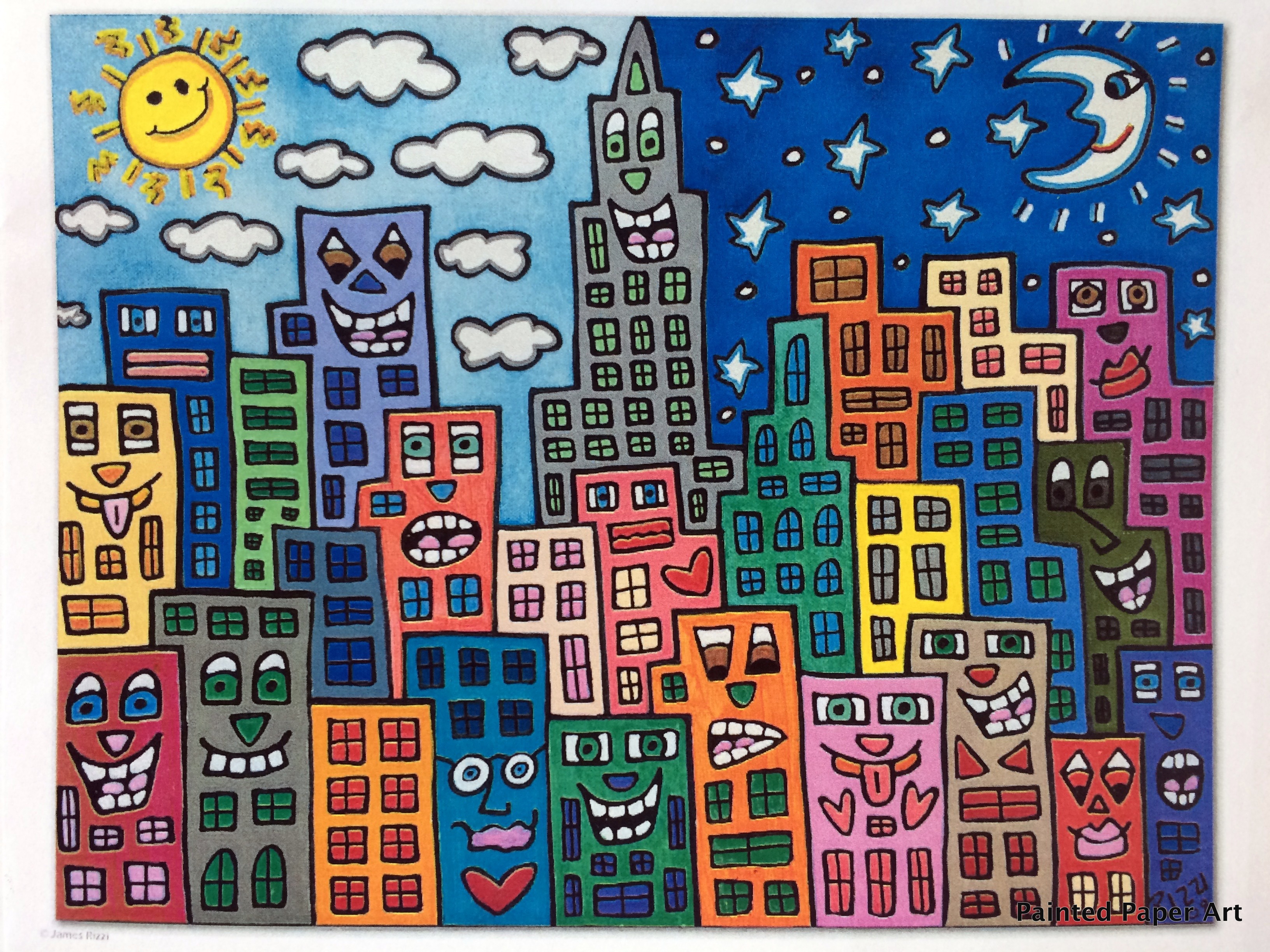 James Rizzi ~ Pop Art Buildings
