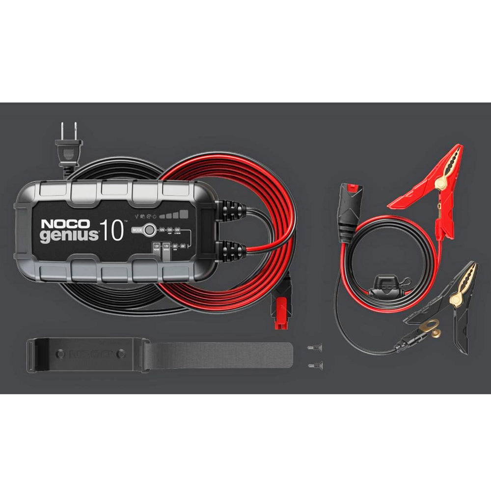 NOCO GENIUS10 10-Amp Battery Charger, Battery Maintainer, and