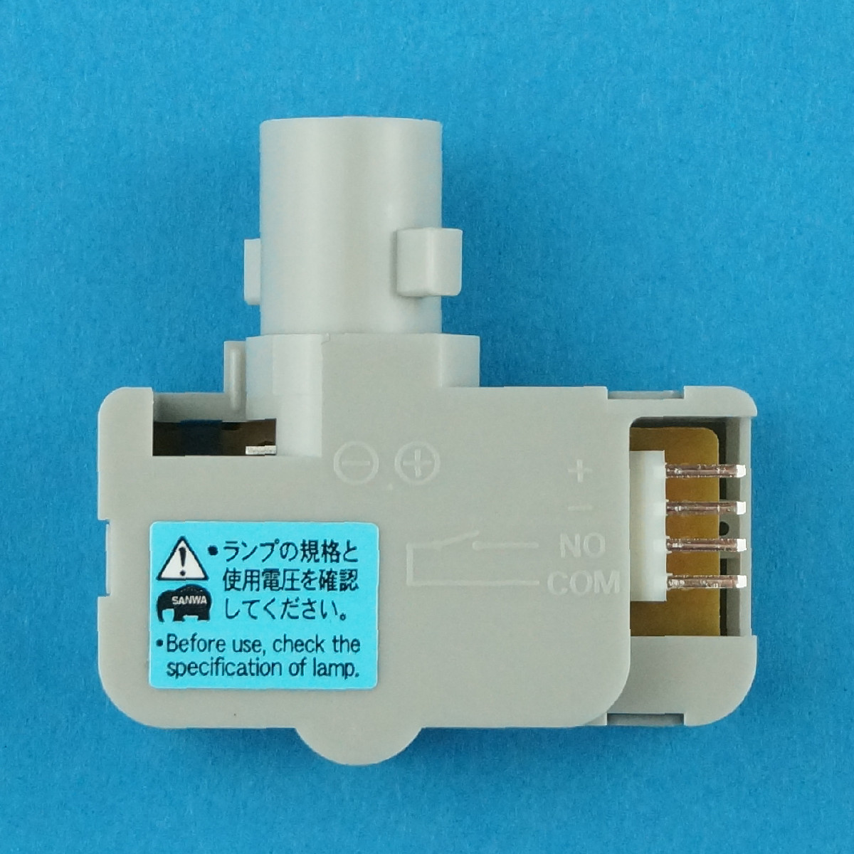 三和電子】 照光式押しボタン 薄型 45Φ長方形 【OBSA-45UK】 / 【SANWA