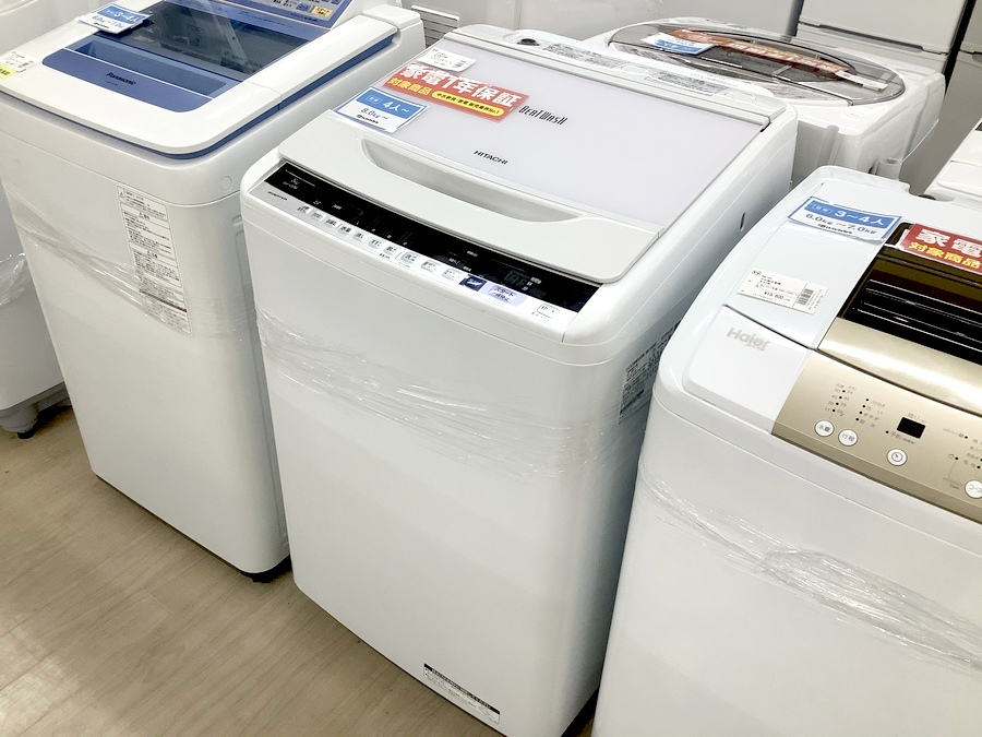 HITACHI(日立)の8.0kg全自動洗濯機 BW-V80B【名古屋徳重店】｜2020年07
