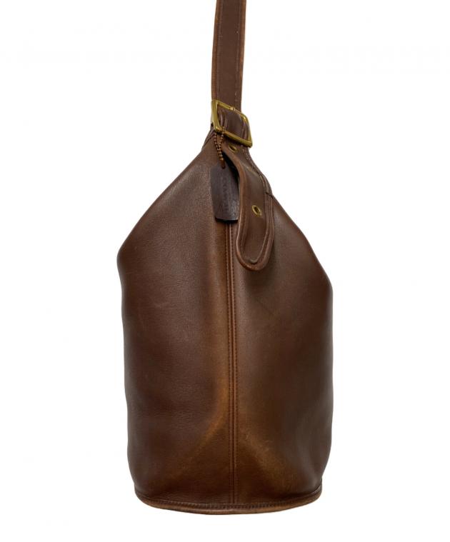 中古・古着通販】COACH (コーチ) ショルダーバッグ ブラウン｜ブランド