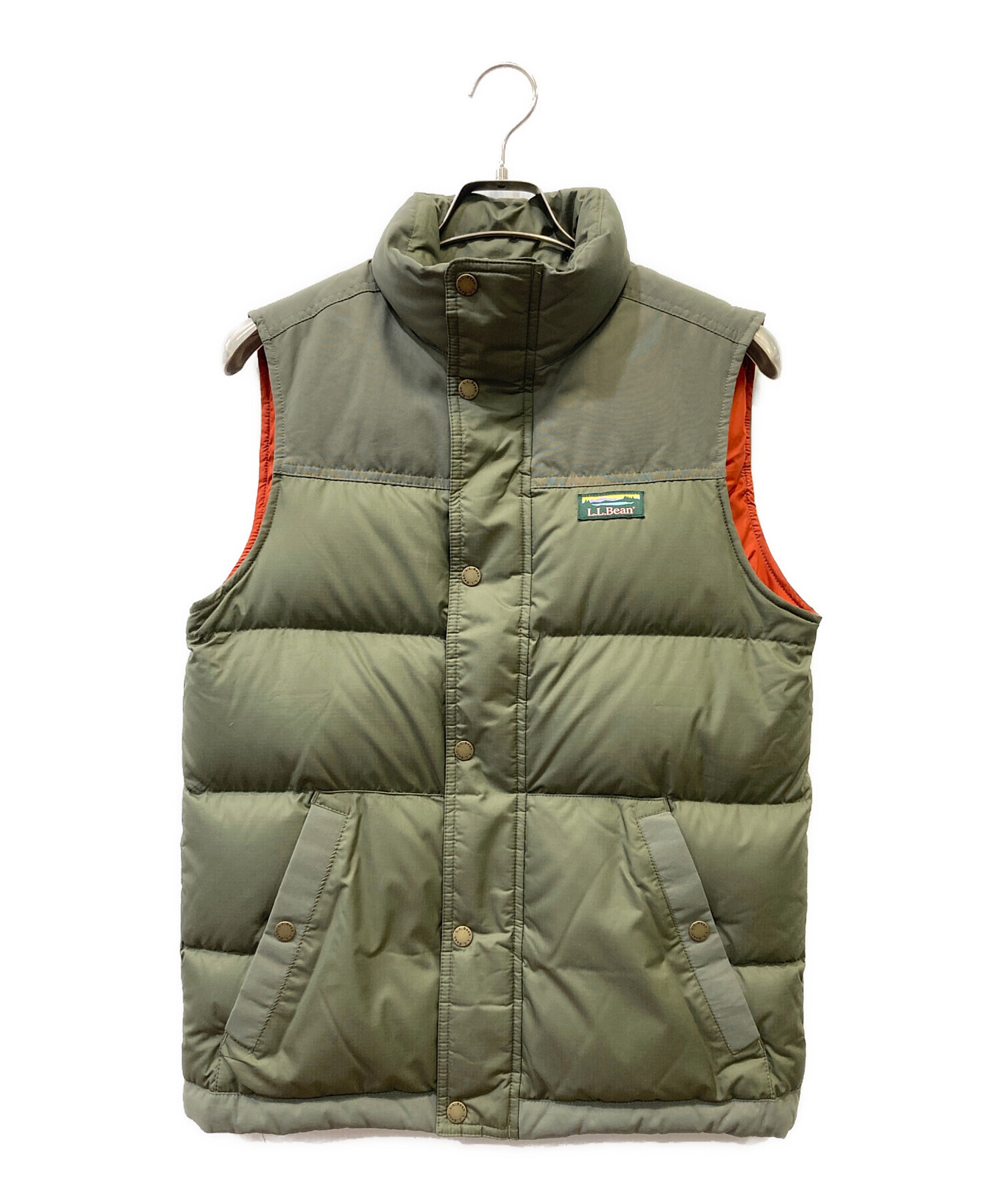 中古・古着通販】L.L.Bean (エルエルビーン) ダウンベスト オリーブ