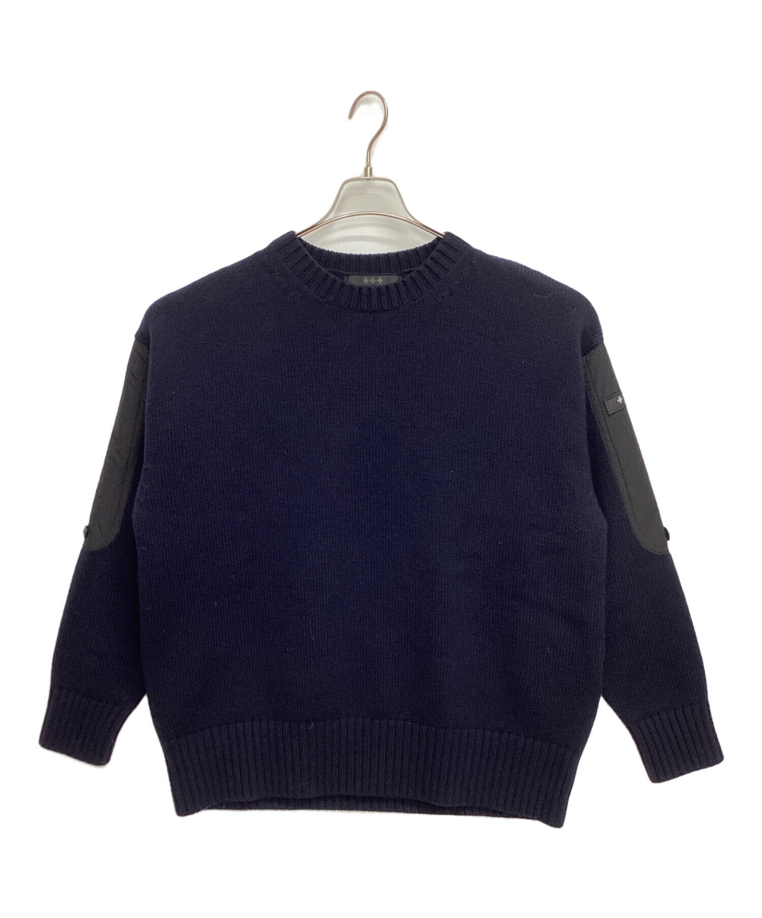 中古・古着通販】TATRAS (タトラス) 厚手ニット ネイビー サイズ:02