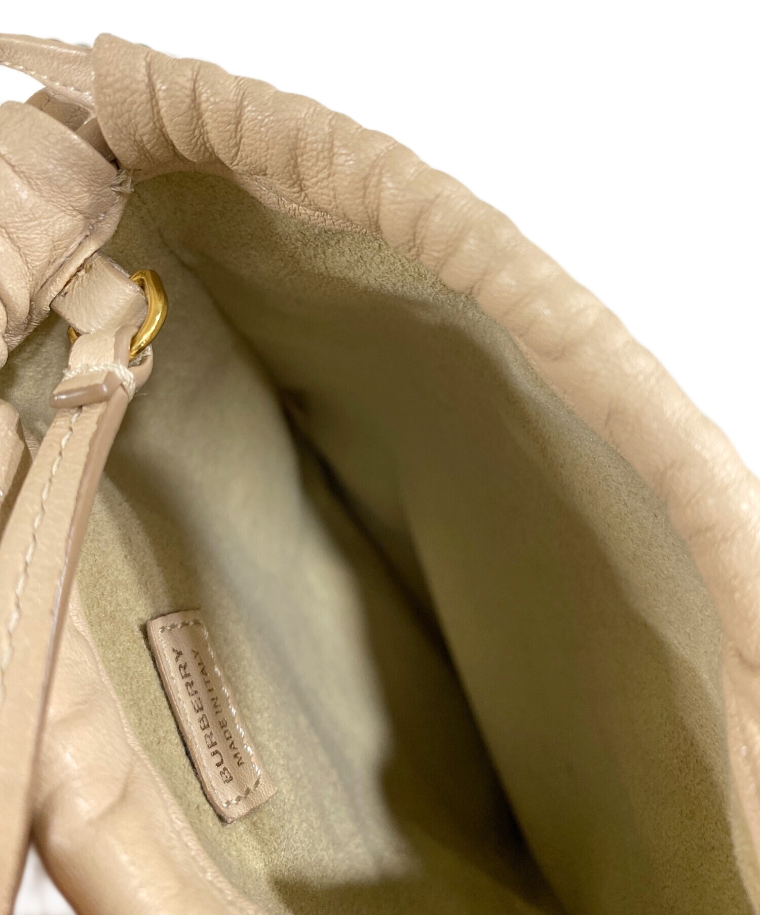 中古・古着通販】BURBERRY (バーバリー) 巾着ミニショルダーバッグ