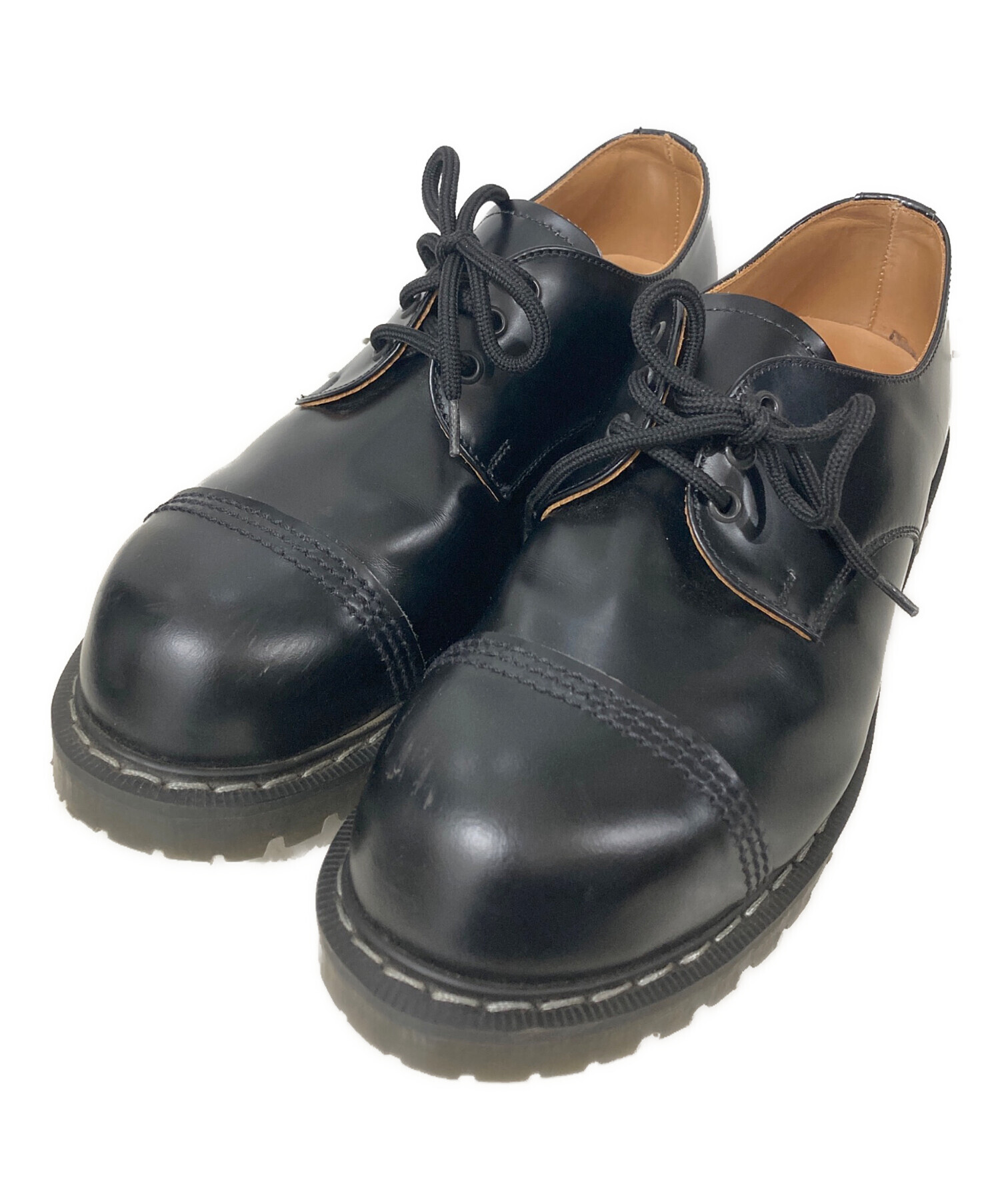 中古・古着通販】SOLOVAIR (ソロヴェアー) スチールトゥシューズ/3 Eye