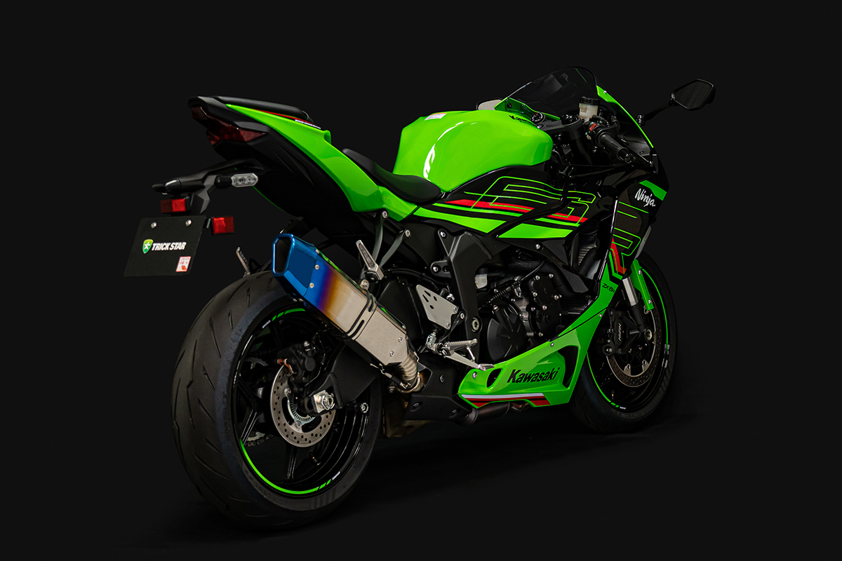 カワサキ zx6r 純正マフラー 触媒 カーボンカバー付 カワサキ zx6r
