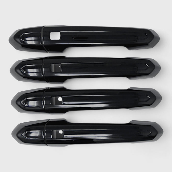 Chrome Delete Gloss Black Door Handle Cover - DH6334BLK — Trim