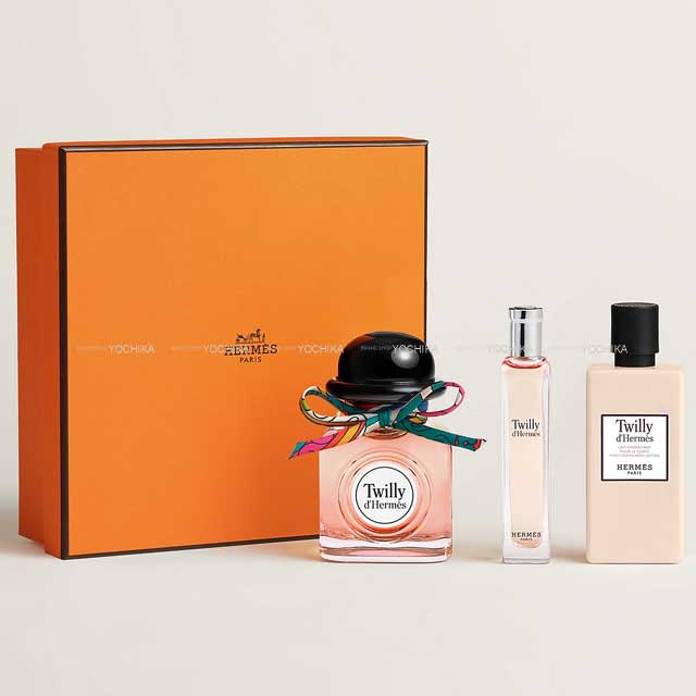 Twilly d'Hermès 香水セット エルメスから4種類の香水のギフトセットが