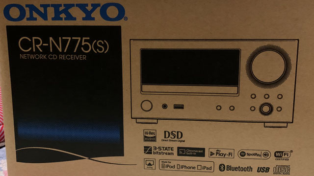 ONKYOのネットワークCDレシーバ「CR-N775」が便利♪ | The modern