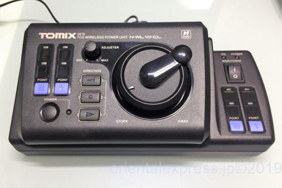 TOMIX TCS ワイヤレスパワーユニット 黒 N-WL10-CLを購入！ 5515