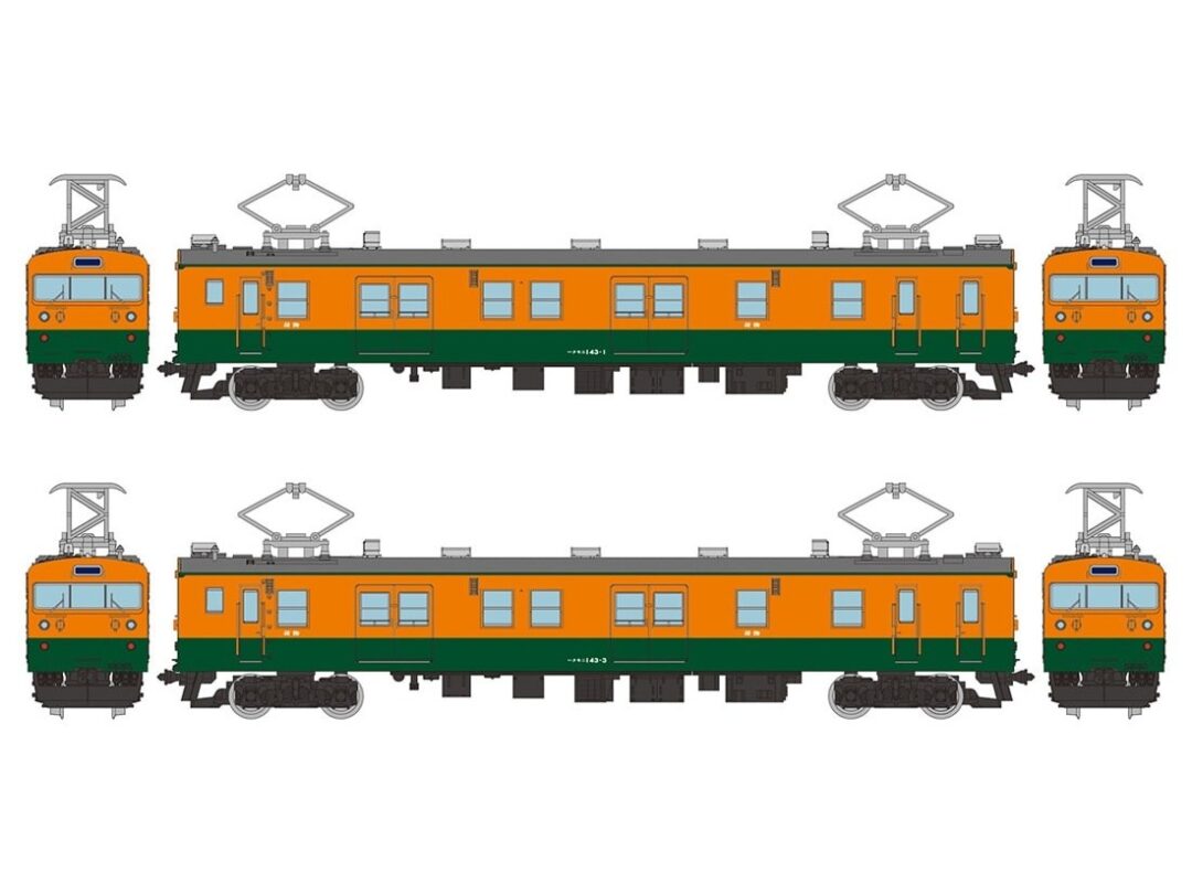 鉄コレ 国鉄クモニ143形 2両セット 336983 トミーテック ジオコレ(鉄道