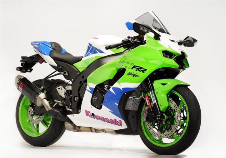 限定40台】カワサキUKが特別な「ニンジャZX-10RR・40周年記念車」を3色