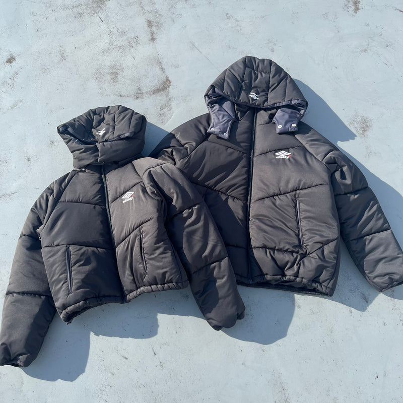 9090 × umbro Removable Hood Puffer Jacket – YZ