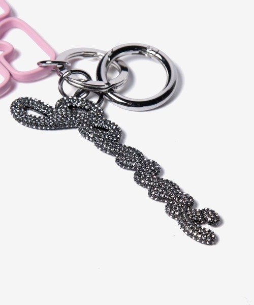 GANNI（ガニー） キーケース GANNI Ganni Strass Signature Keyring