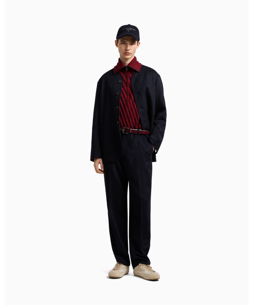 EMPORIO ARMANI セーター ニット 「エンポリオ アルマーニ」ハーフ