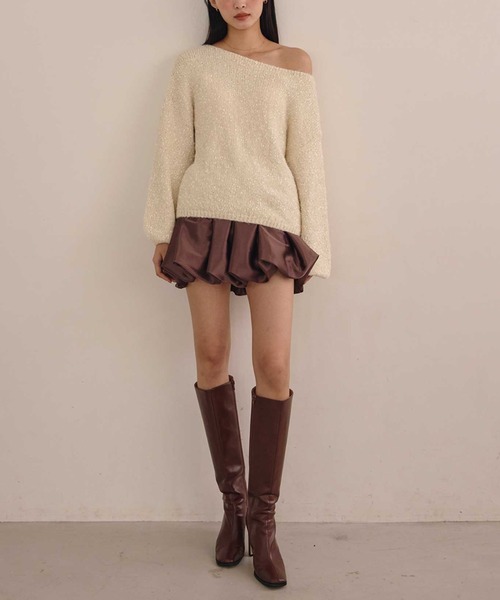 ACYM（アシーム） ブーツ Betty skinny ロングブーツ レディース