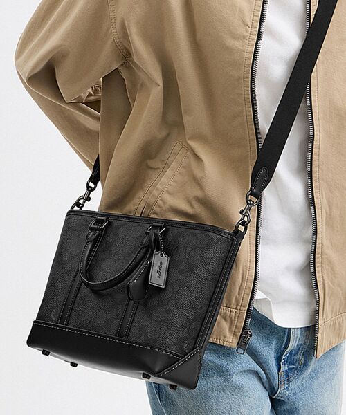 COACH（コーチ） トートバッグ メトロポリタン キャリーオール バッグ