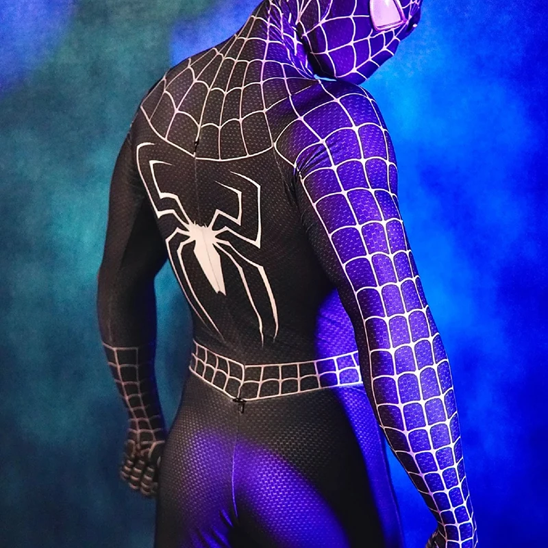 トビー・マグワイア スパイダーマン コスチューム ブラック/レッド