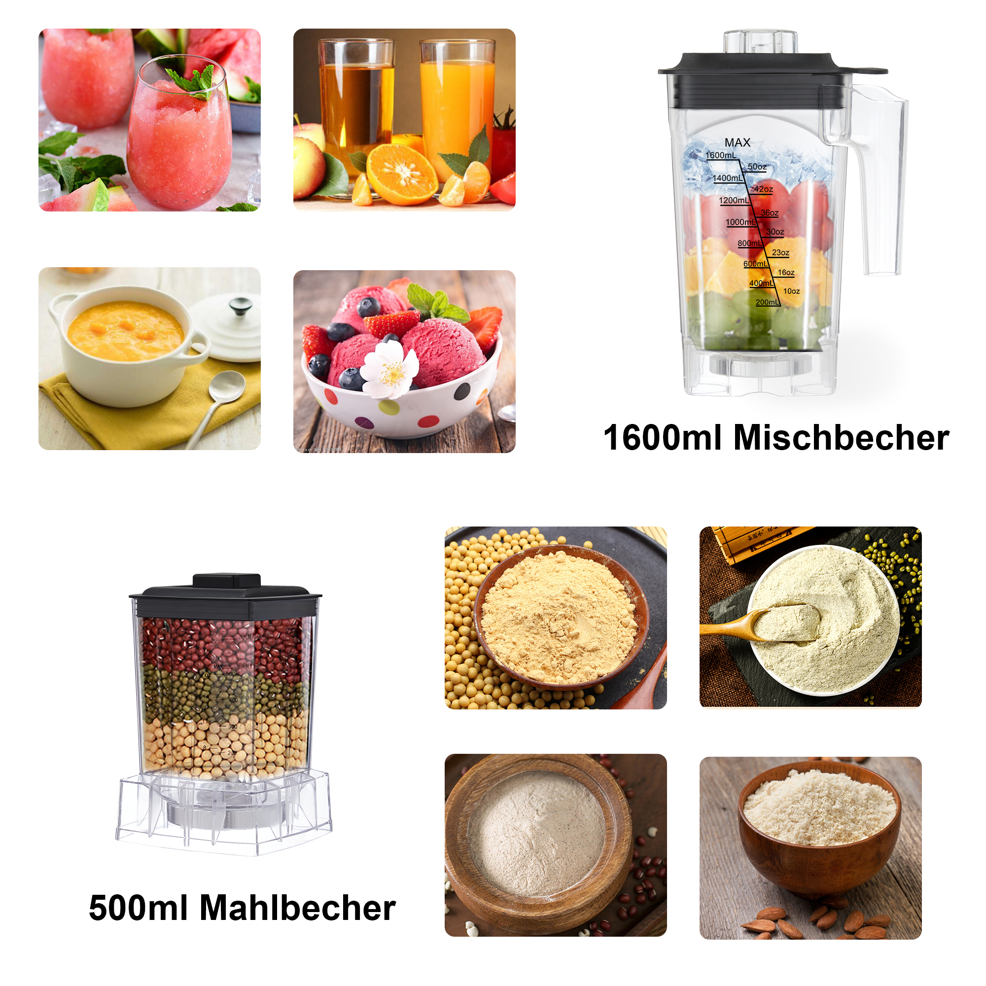 BioloMix Digital BPA FREE 2L Automatic Program Professional