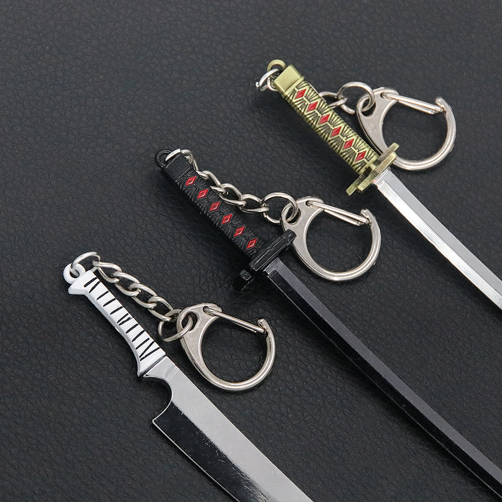 アニメブリーチ黒崎一護斬月剣キーホルダーtensa斬月zanpakuto武器